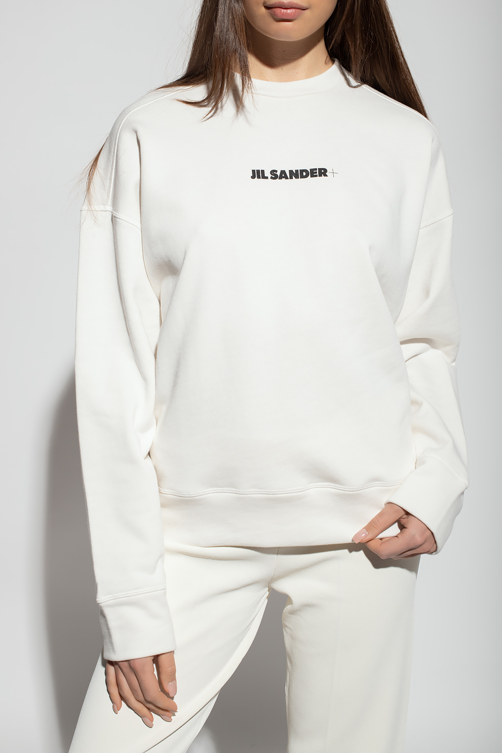 Sweatshirt with logo JIL SANDER+ - SchaferandweinerShops